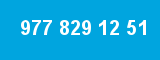 977 829 12 51 977 829 12 51
